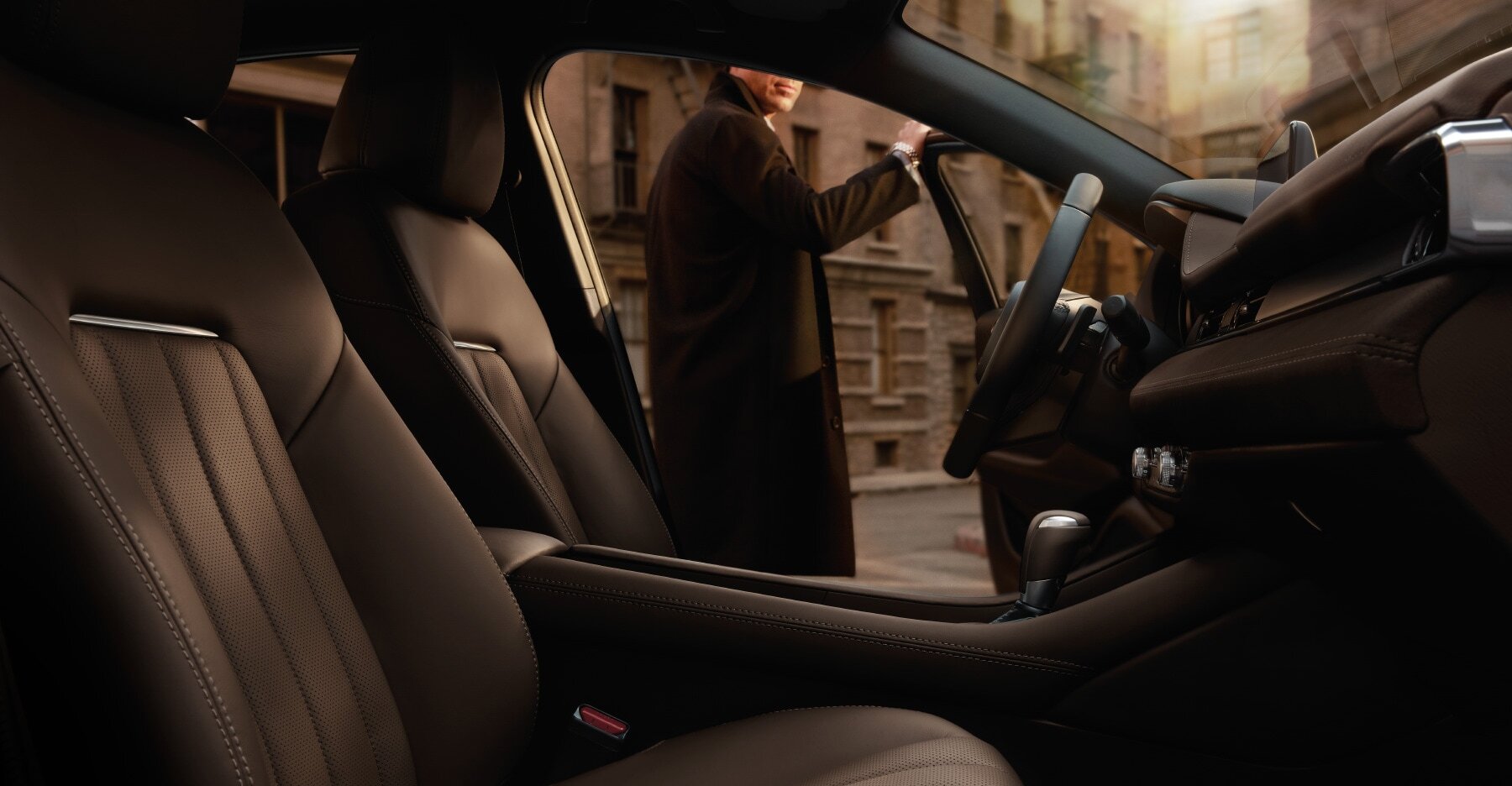 Interior of the 2021 MAZDA6