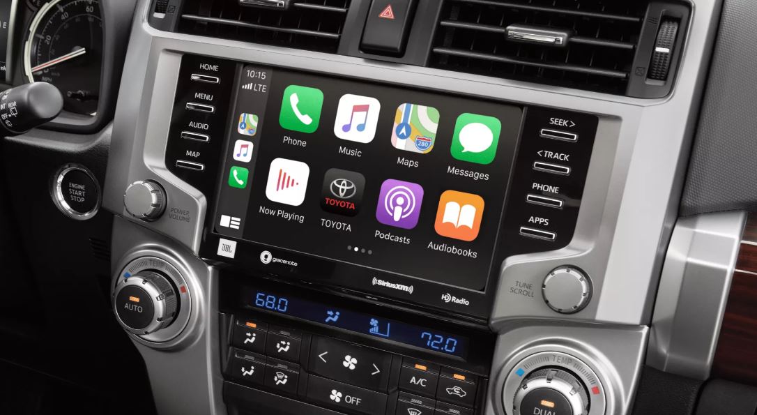 Touchscreen in the 2022 4Runner