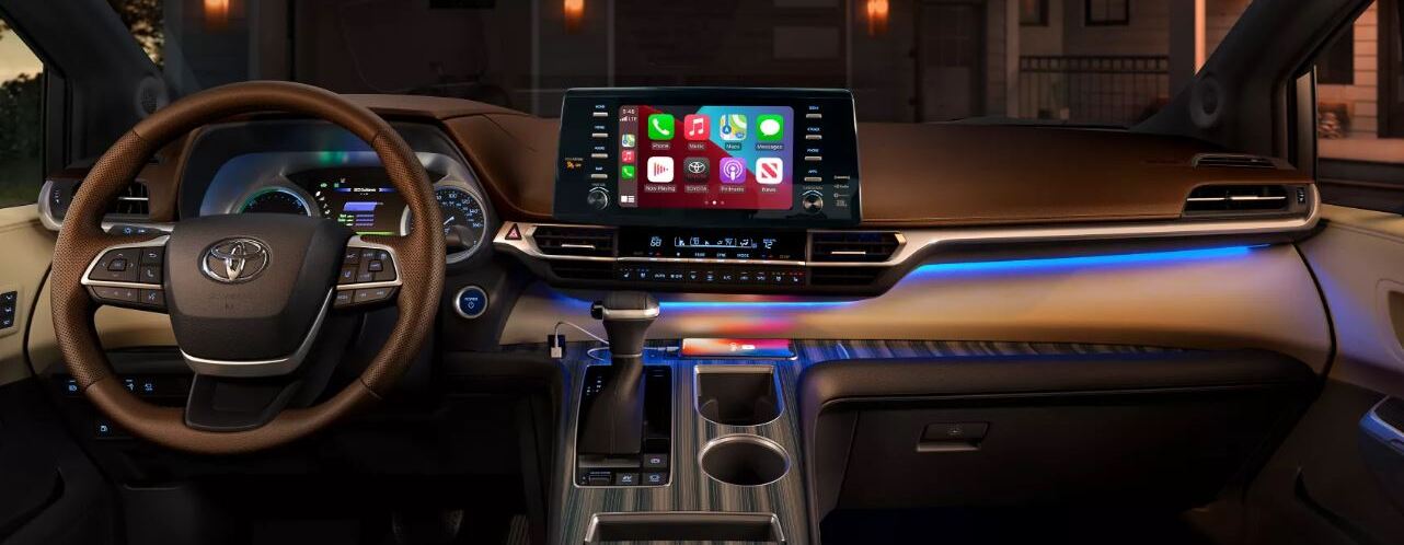 Ambient Lighting in the 2022 Toyota Sienna