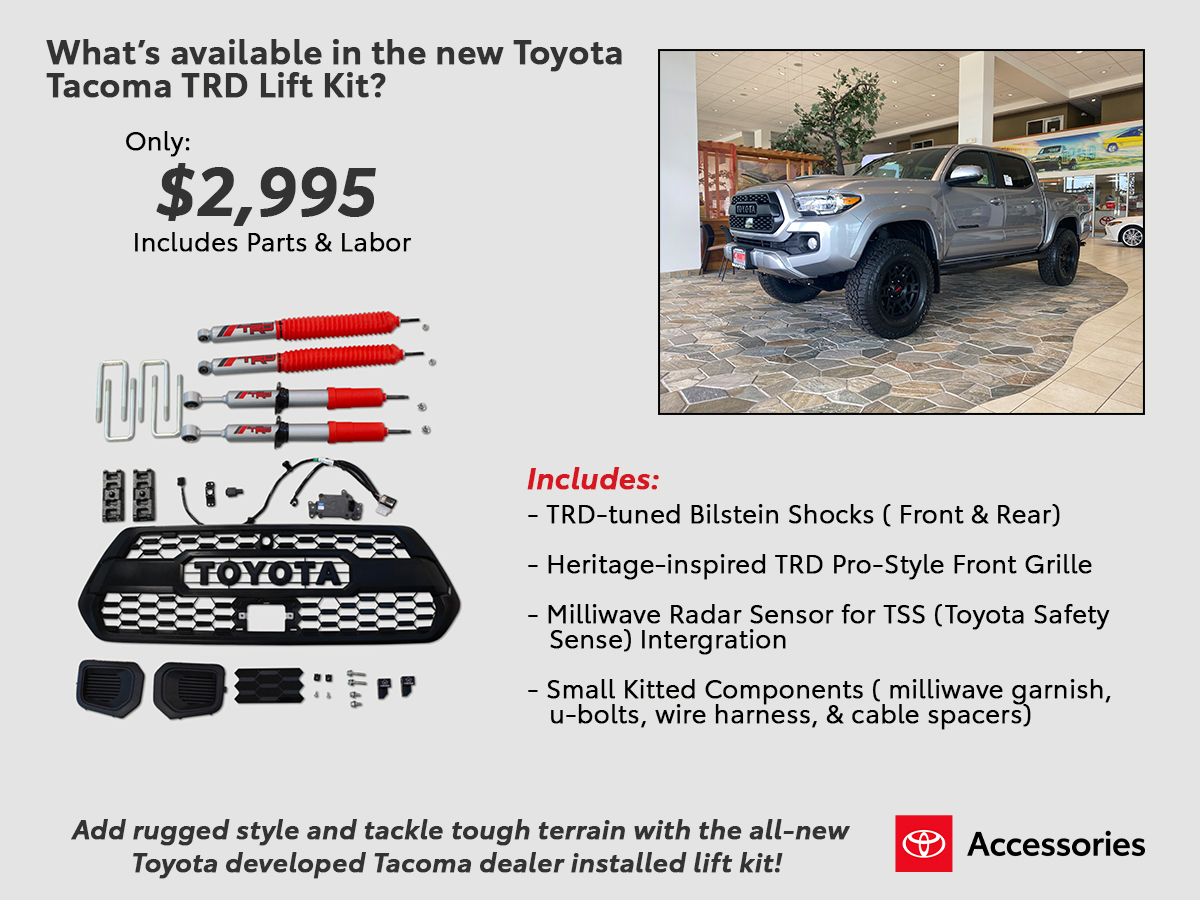 Toyota Tacoma TRD lift kit