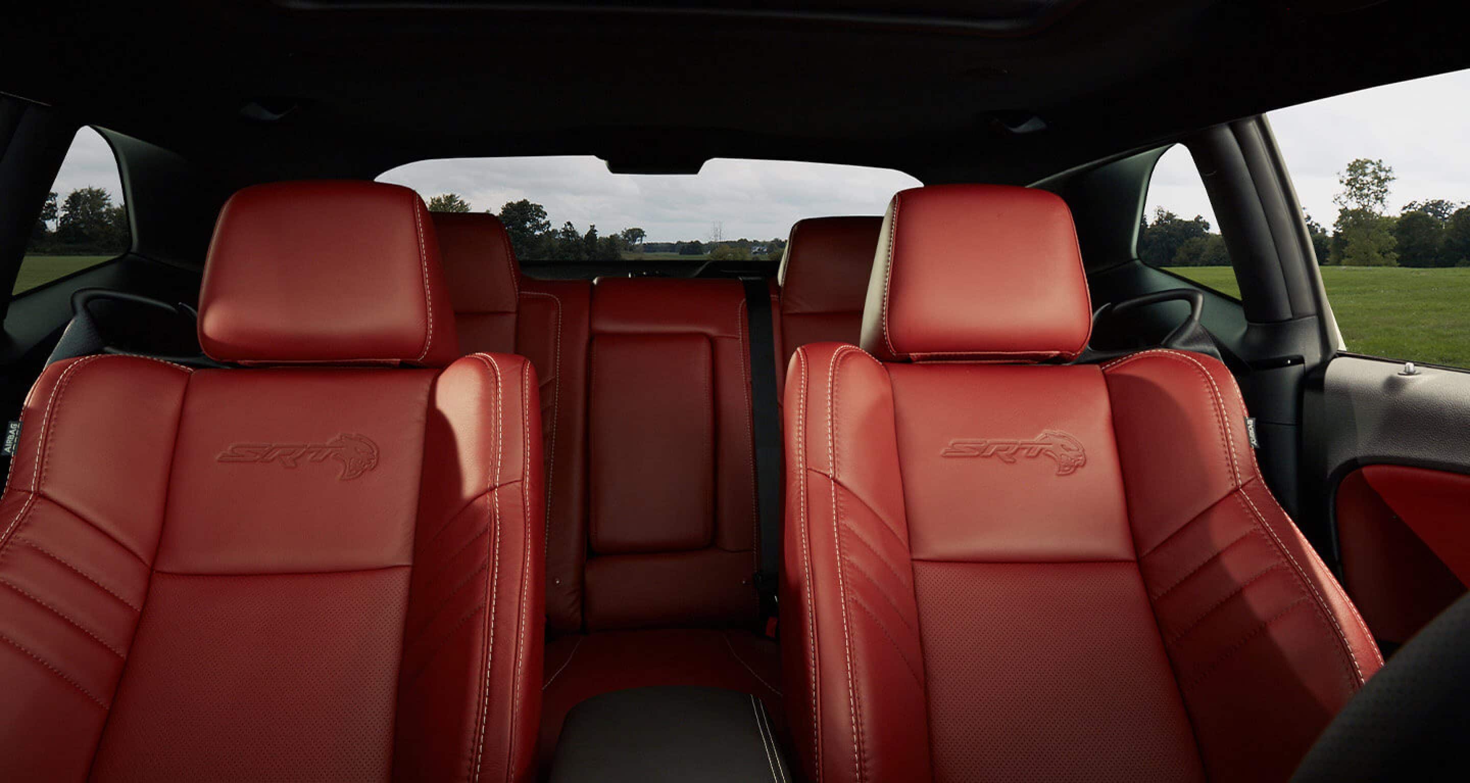 Available Leather Seats in the 2021 Dodge Challenger