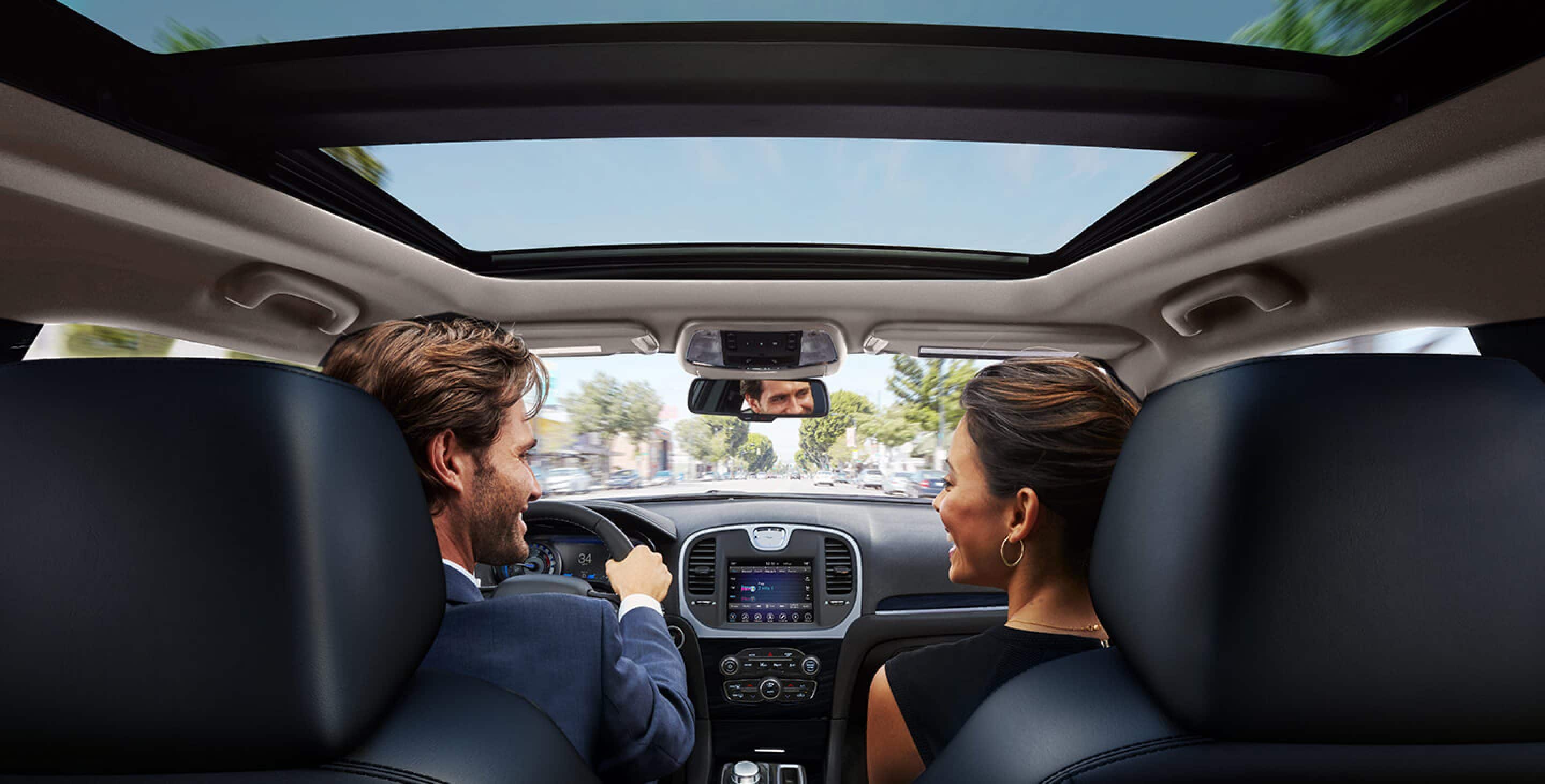 Interior of the 2021 Chrysler 300