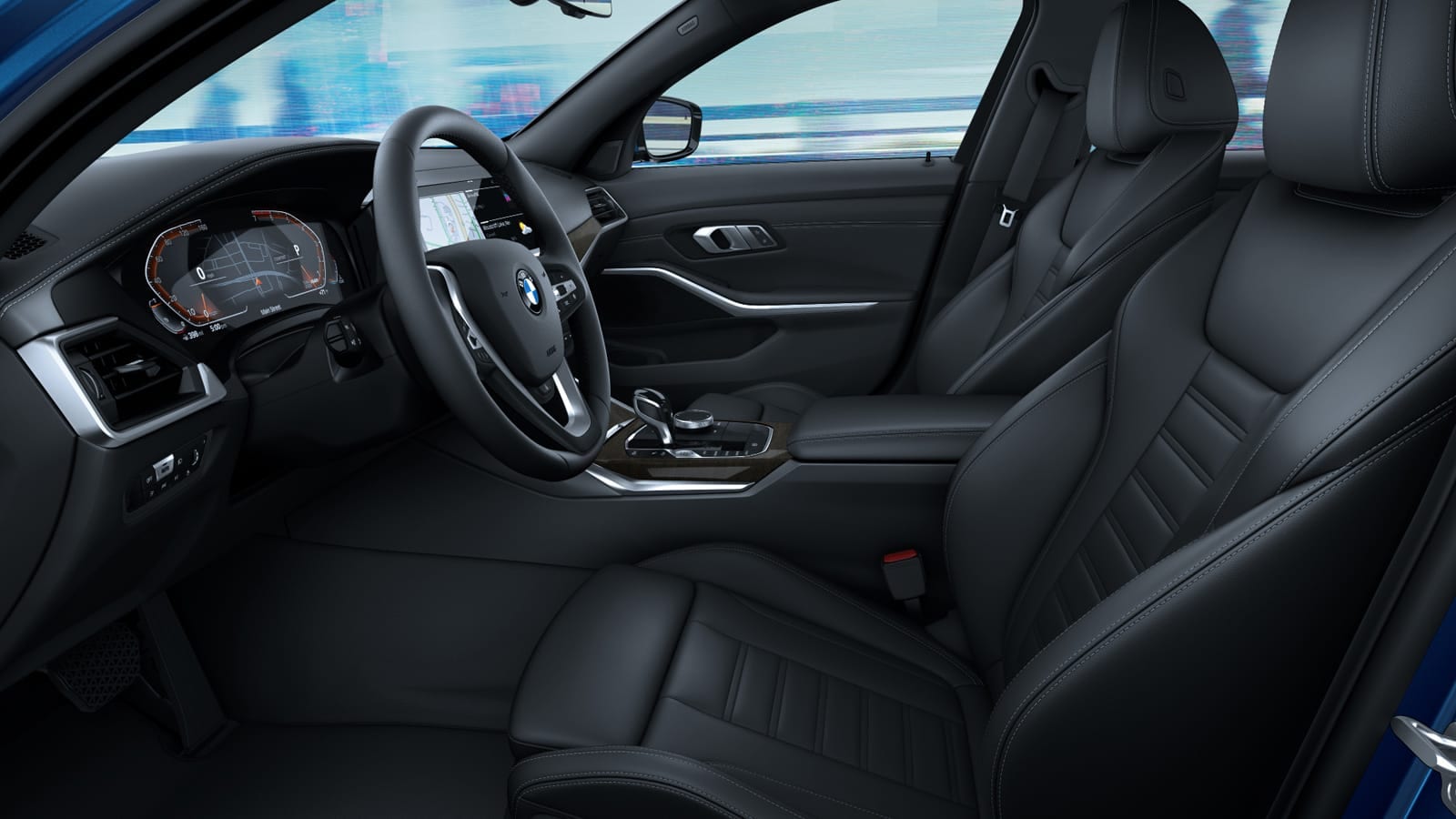 Front Seats in the 2022 BMW 3 Series