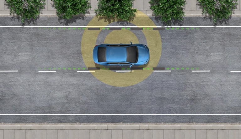 2021 Toyota Camry Lane Departure Alert with Steering Assist