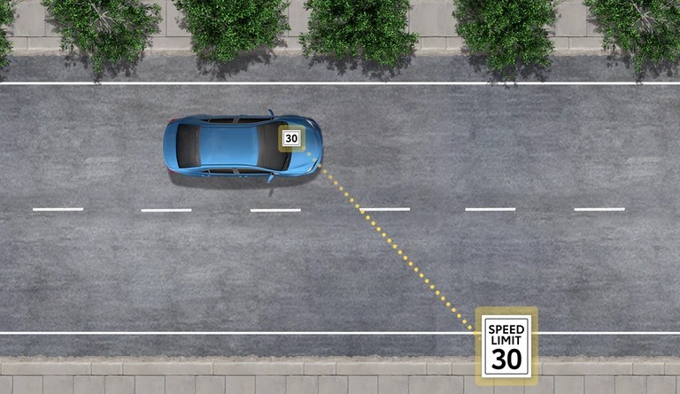 2021 Toyota Camry Road Sign Assist