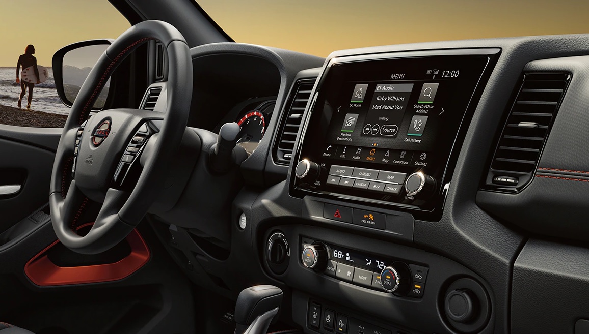 2022 Nissan Frontier Dashboard
