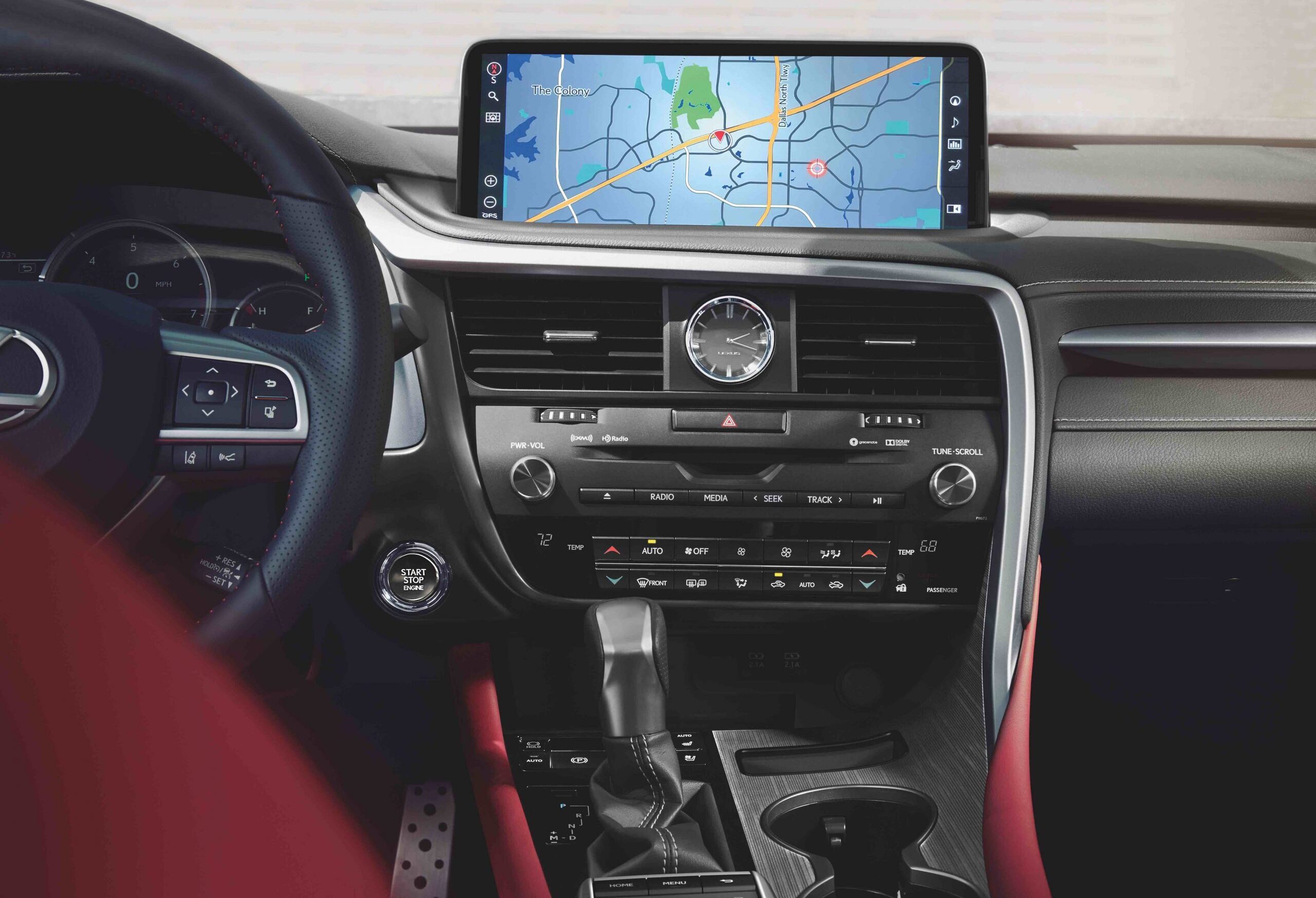 2022 Lexus RX 350 Navigation Technology