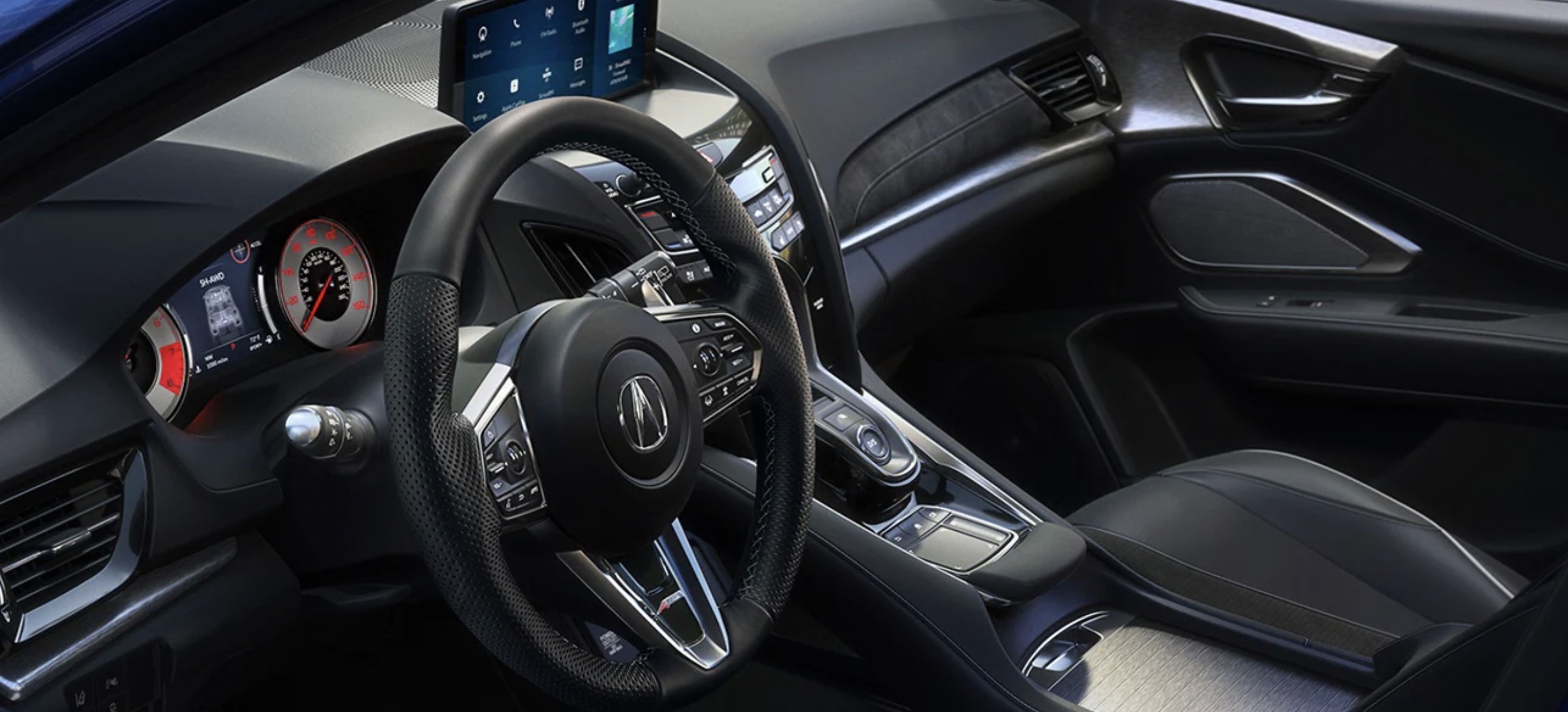 Interior of the 2021 Acura RDX