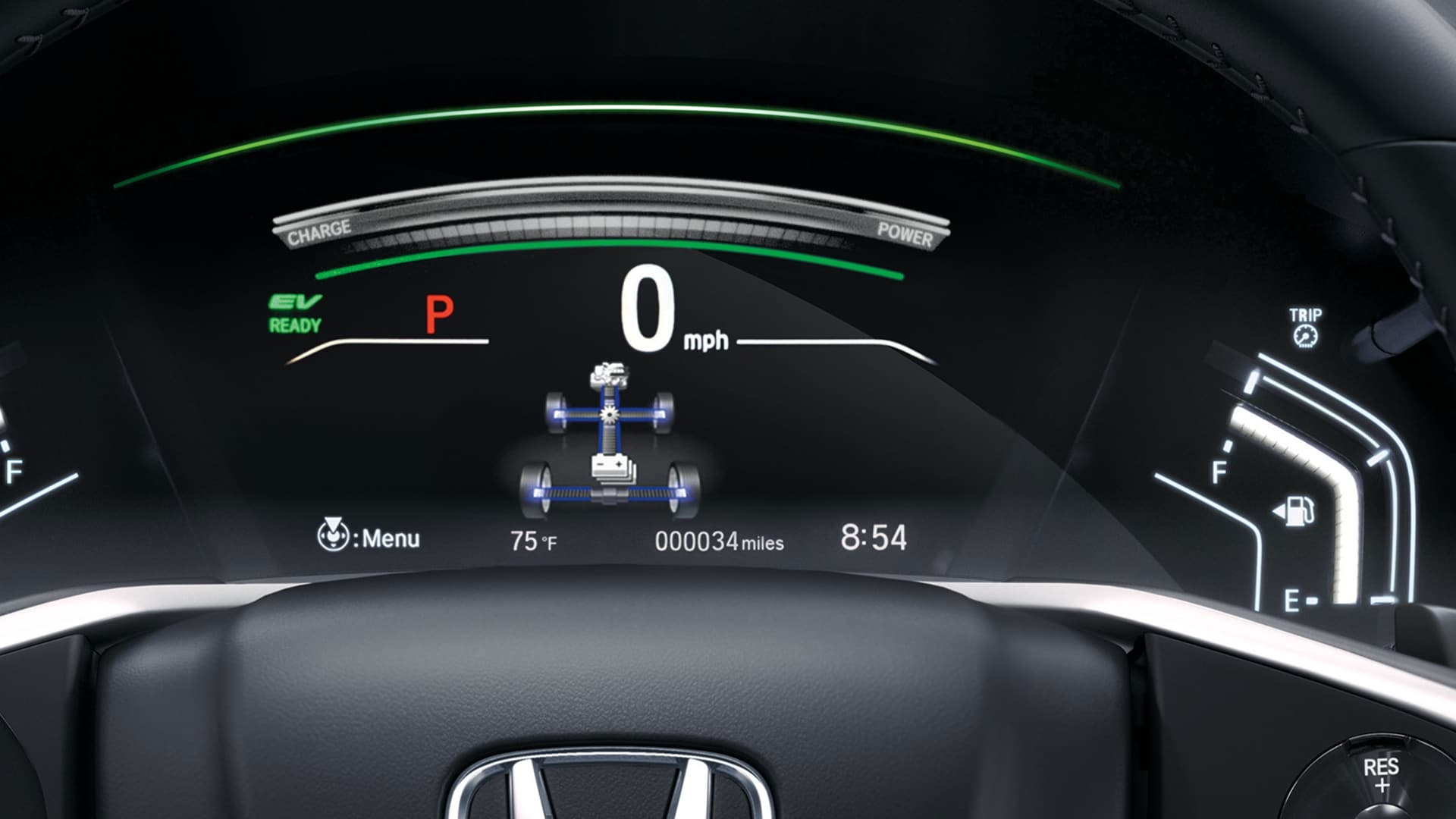2022 Honda CR-V Hybrid Information Display