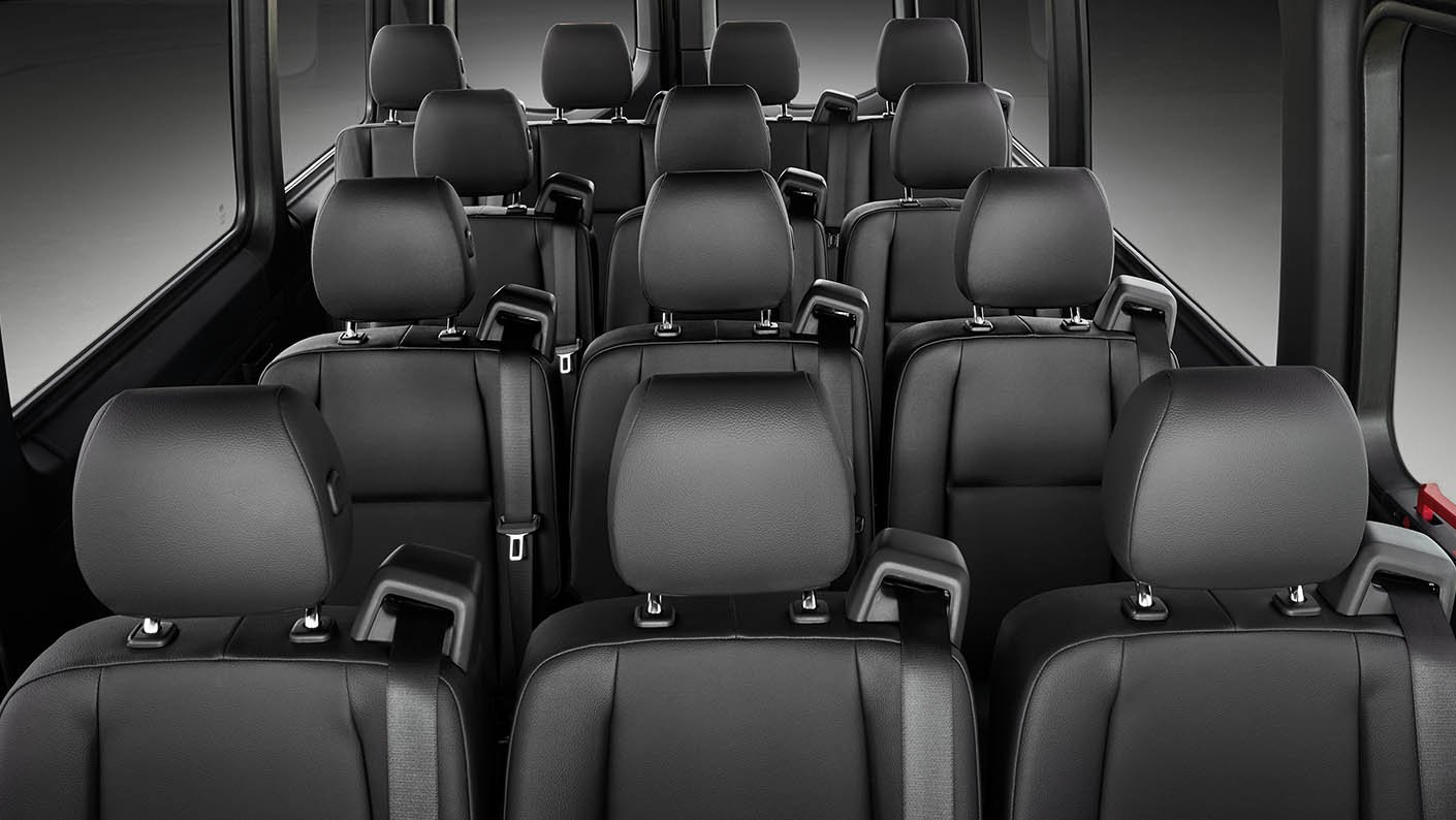 Seating in the 2022 Mercedes-Benz Sprinter