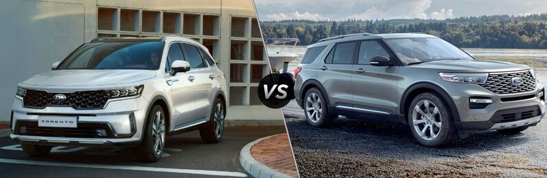 2021 Kia Sorento vs 2020 Ford Explorer