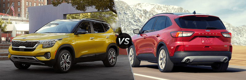 Ford Escape Vs Kia Seltos  