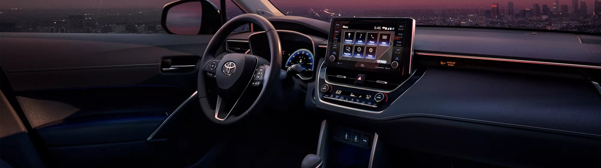 2022 Toyota Corolla Cross Dashboard