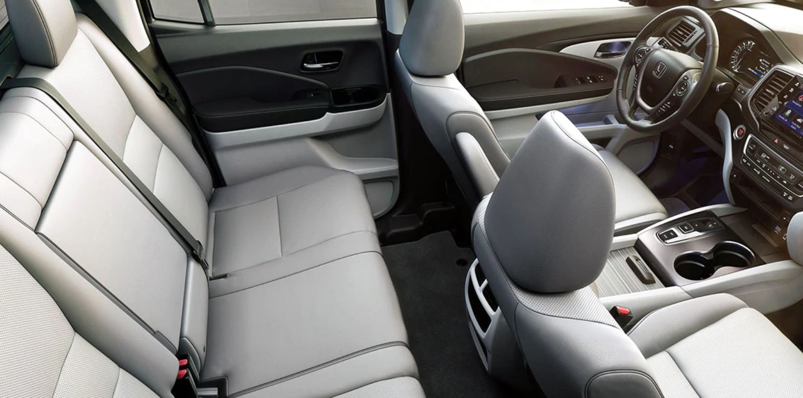 2022 Ridgeline Seating Arrangement