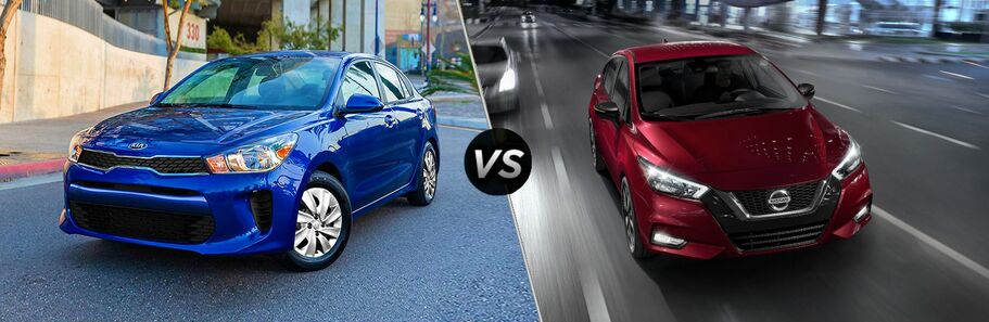  Kia Río vs.  Nissan Versa