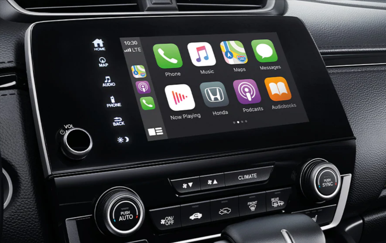 Touchscreen in the 2022 Honda CR-V Hybrid