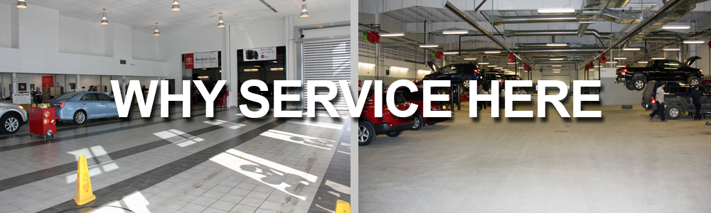 Why service your vehicle here