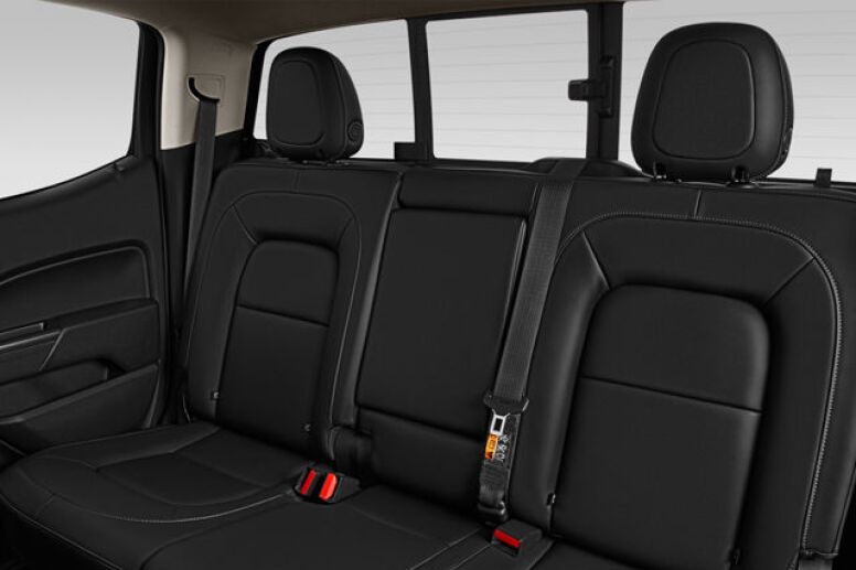 Rear Seating in the 2022 Chevrolet Colorado