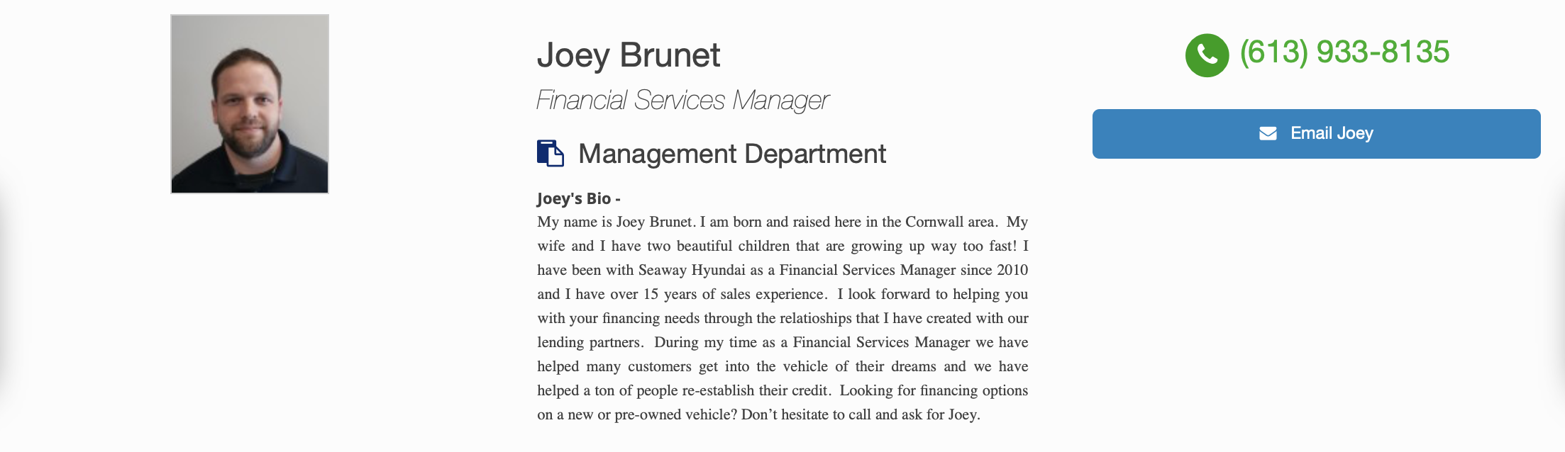 Our experts are here for you