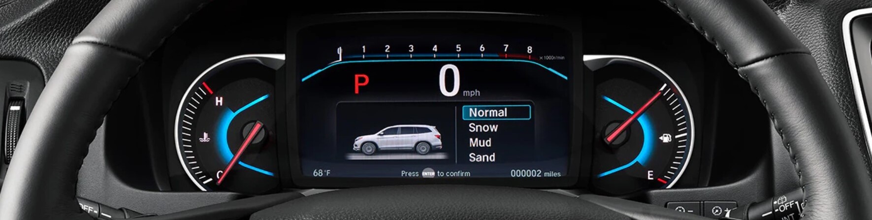 2022 Honda Pilot Drive Mode Select
