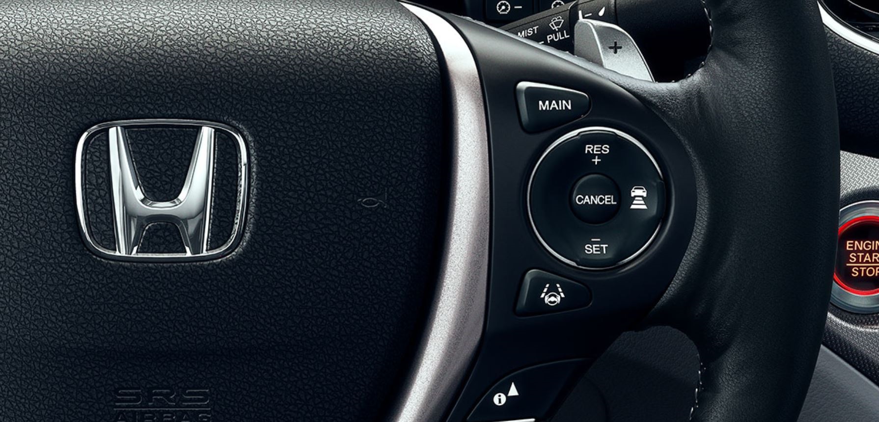 2022 Honda Ridgeline Steering Wheel Controls