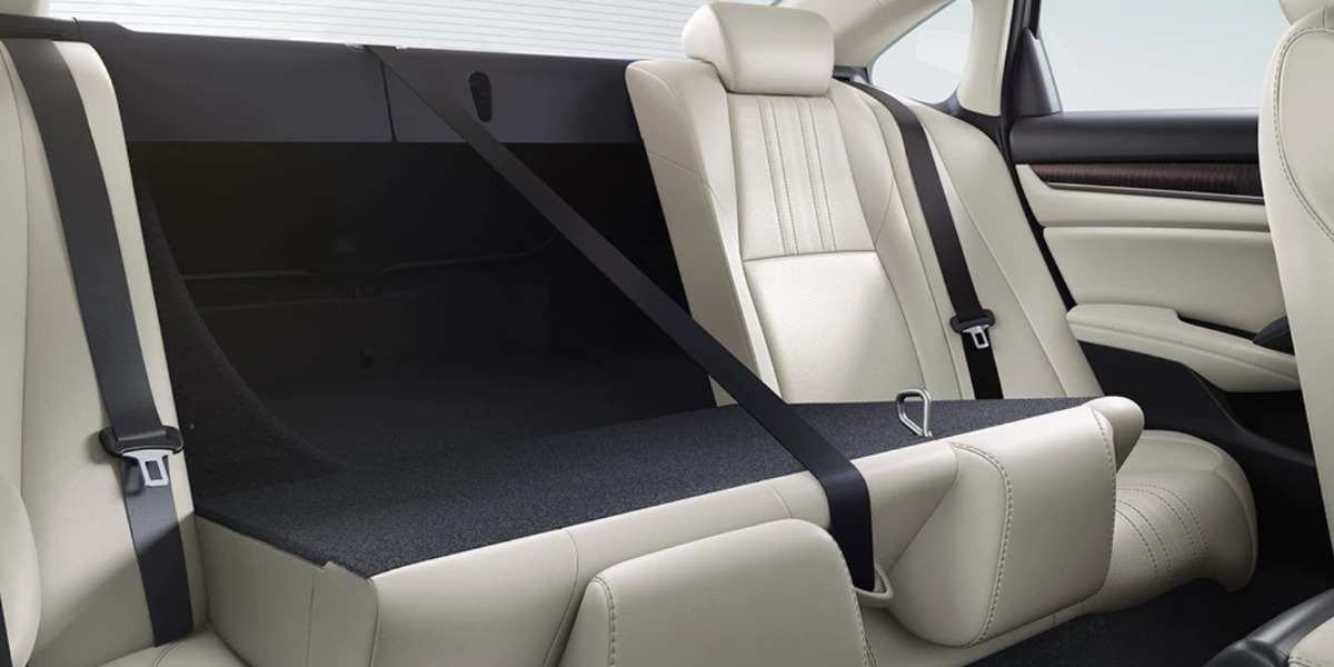2022 Honda Accord 60/40 Split Fold-Down Rear Seatback