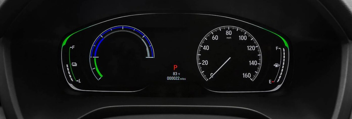 2021 Honda Insight Instrument Panel With Battery Display