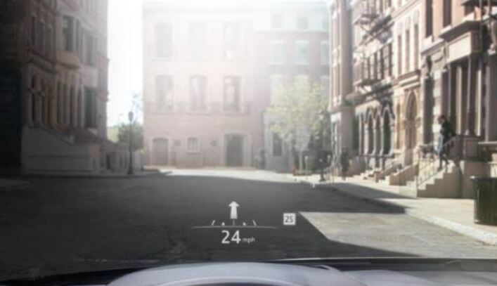 Head Up Display in the 2021 Mazda CX-5