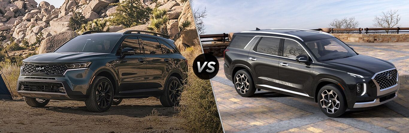 2022 Kia Sorento vs 2022 Hyundai Palisade