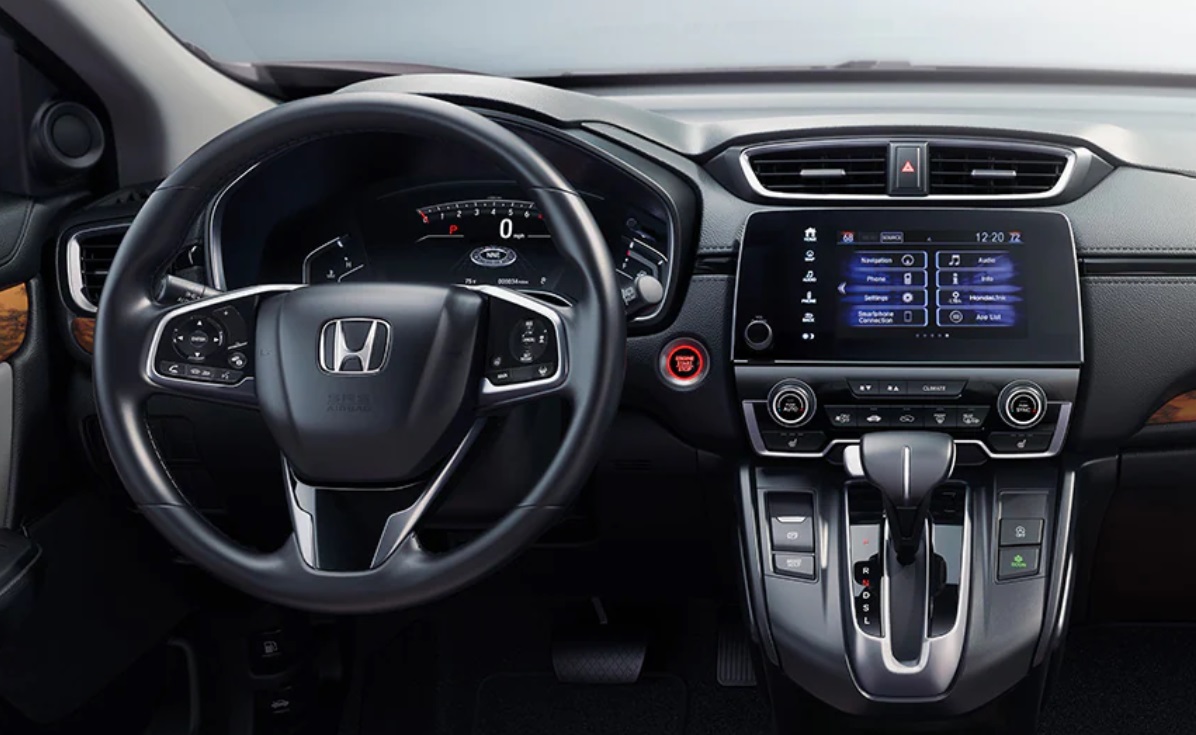 Dashboard in the 2022 Honda CR-V