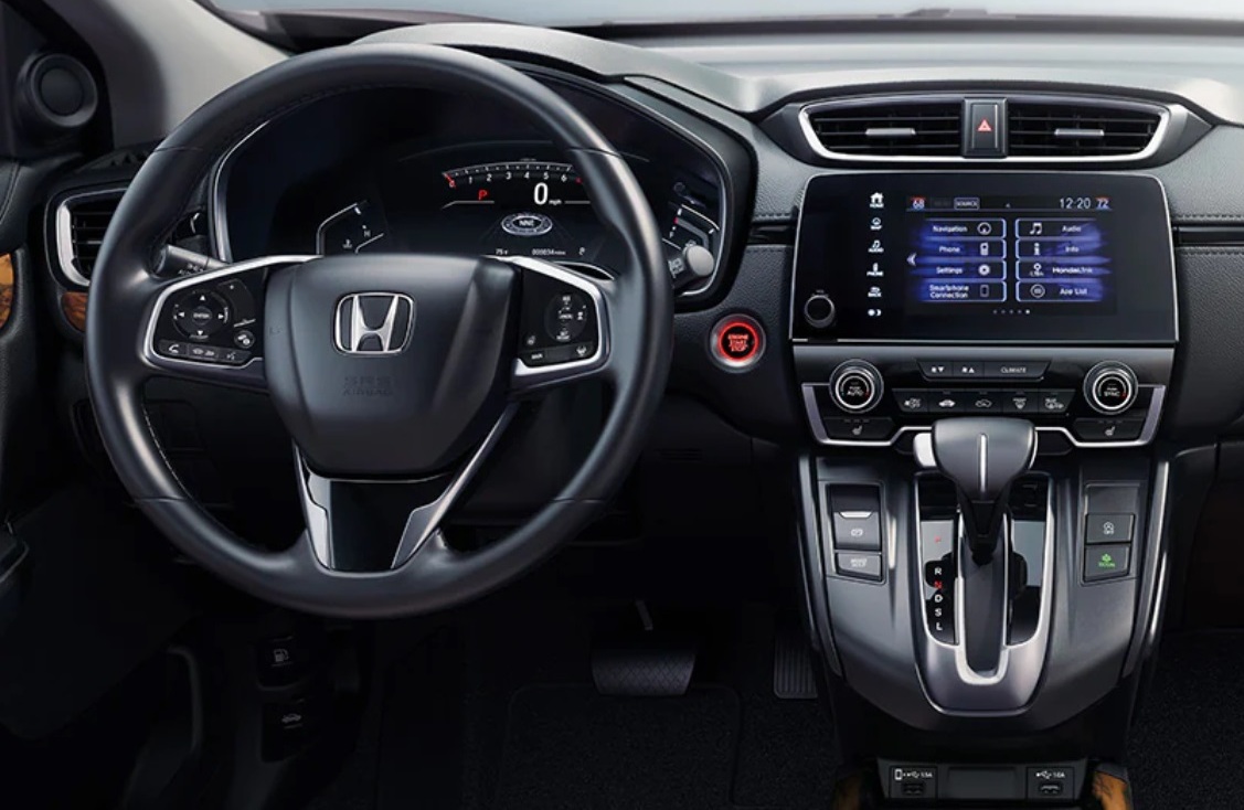 Dashboard in the 2022 Honda CR-V