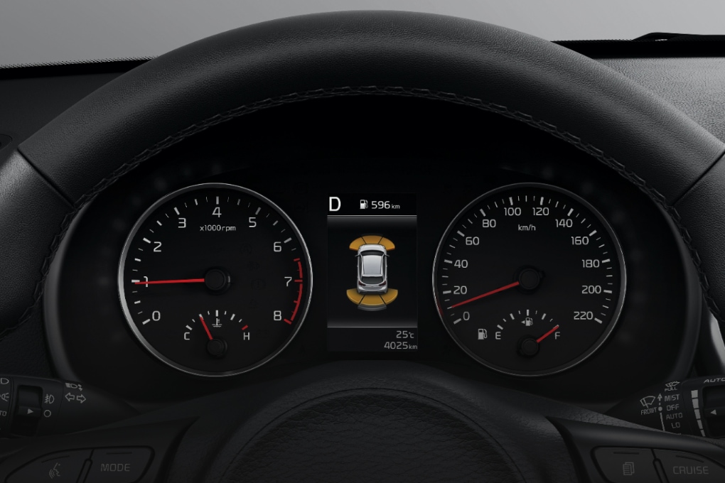 2022 Rio Instrument Cluster