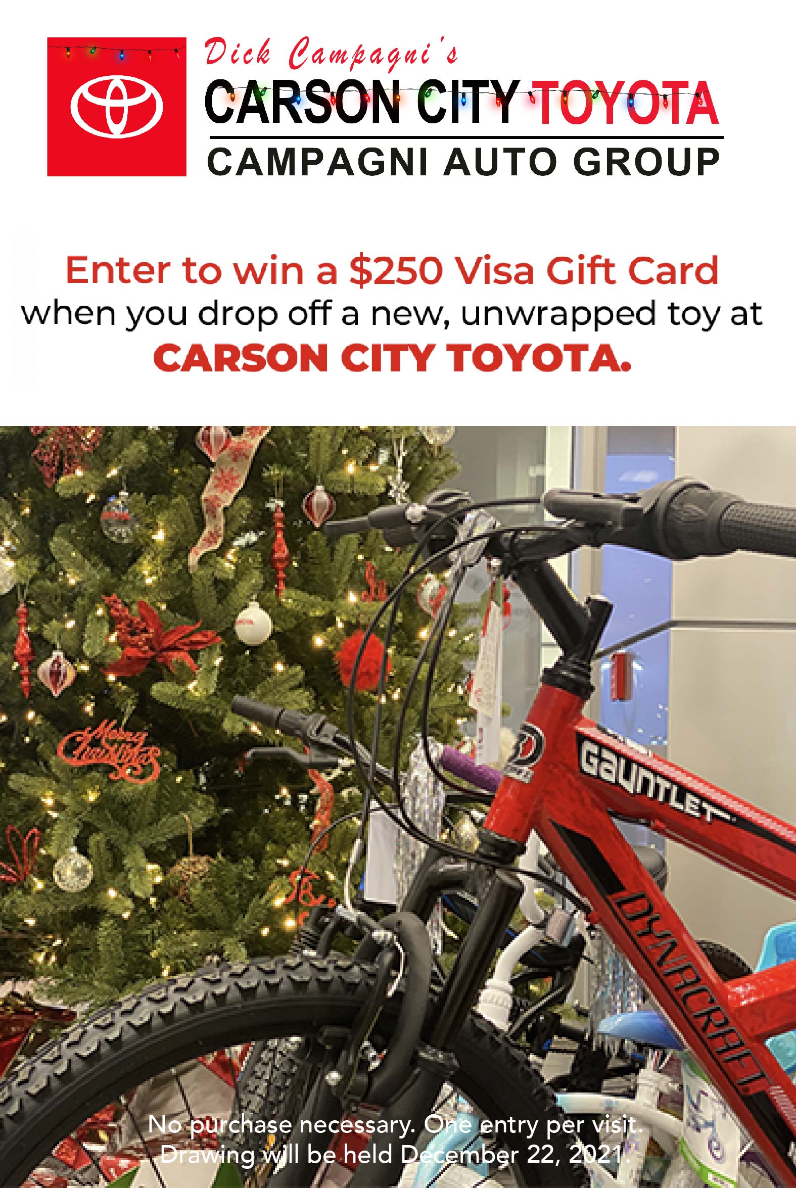 Toys for Tots Carson City Toyota