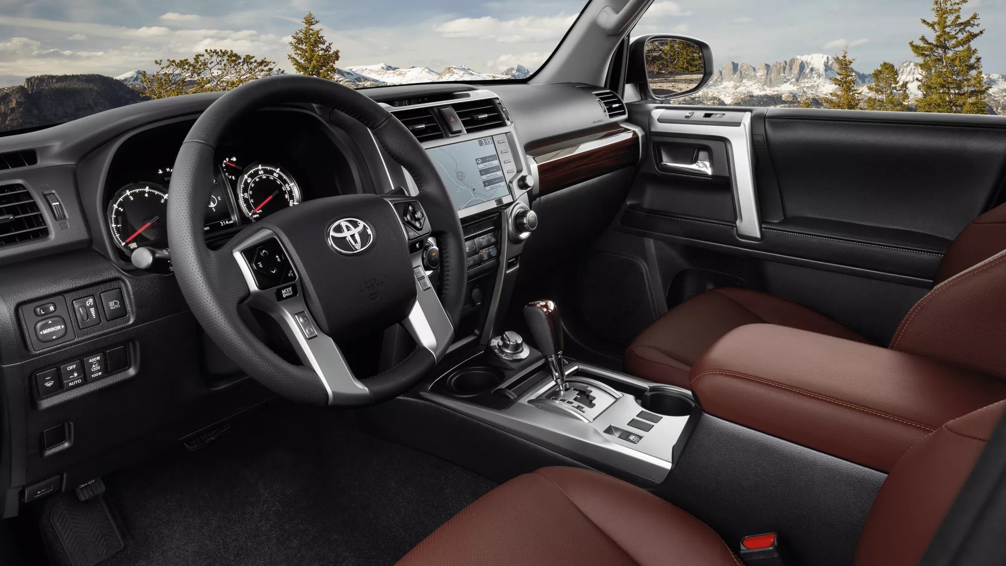 Steering Wheel in the 2022 Toyota 4Runner