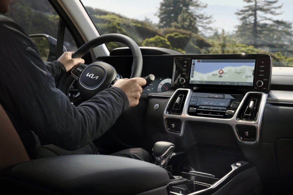 Steering Wheel in the 2022 Kia Sorento