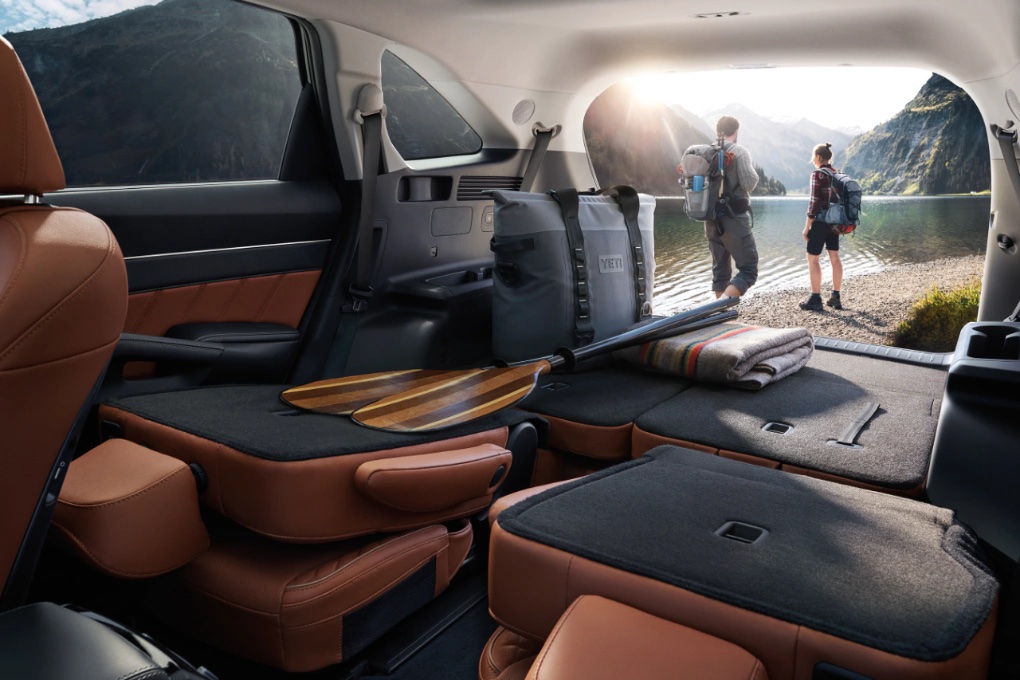Rear Cargo Area in the 2022 Kia Sorento