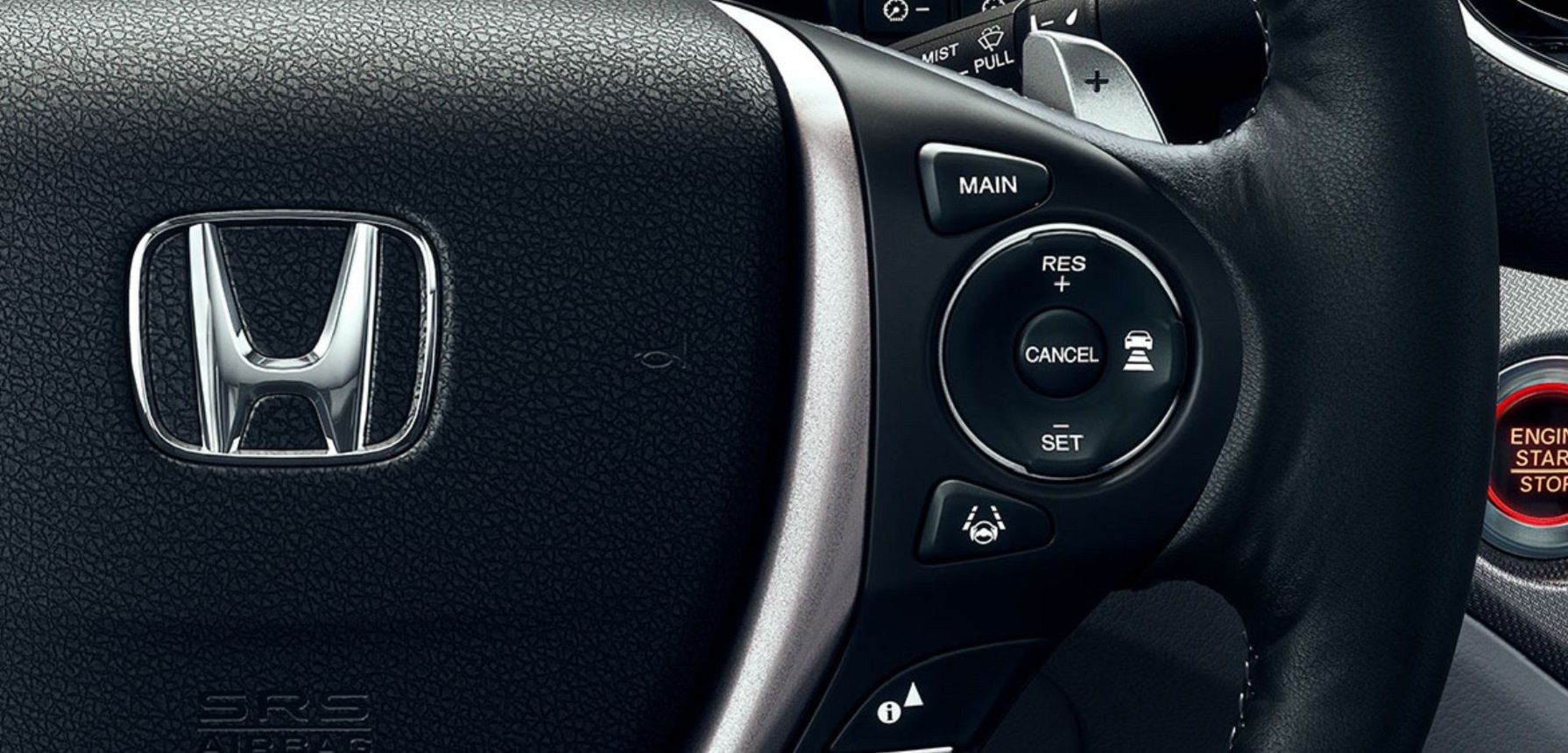 2022 Honda Ridgeline Steering Wheel Controls