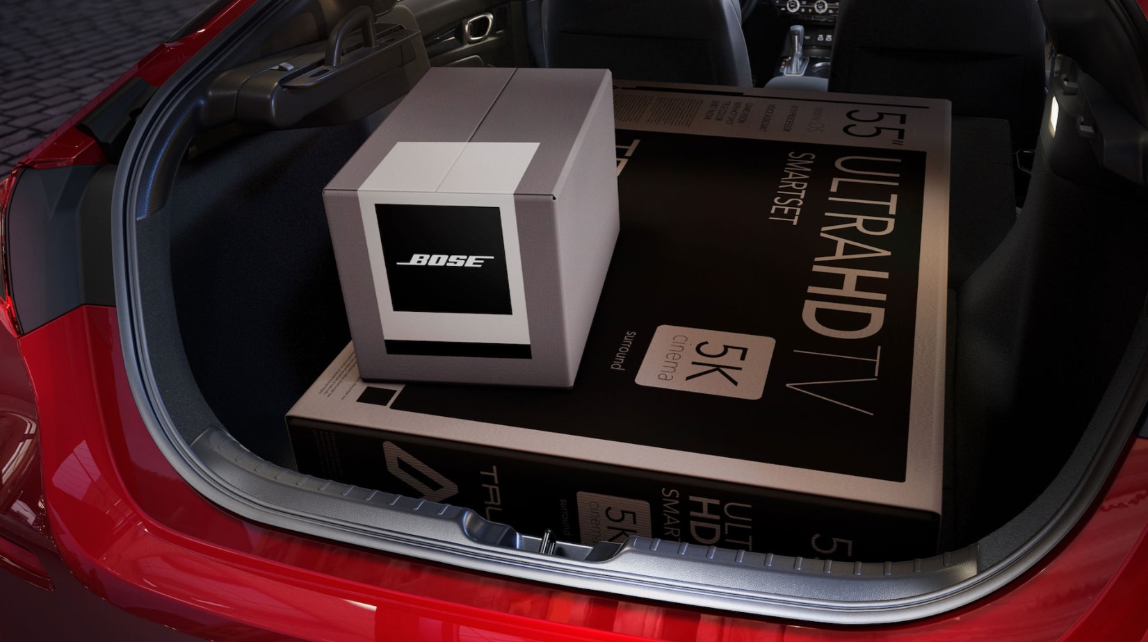 2022 Honda Civic Hatchback Cargo Space