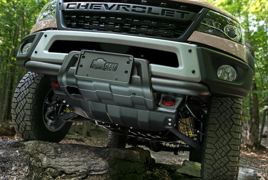Skid Plate on the 2022 Chevrolet Colorado