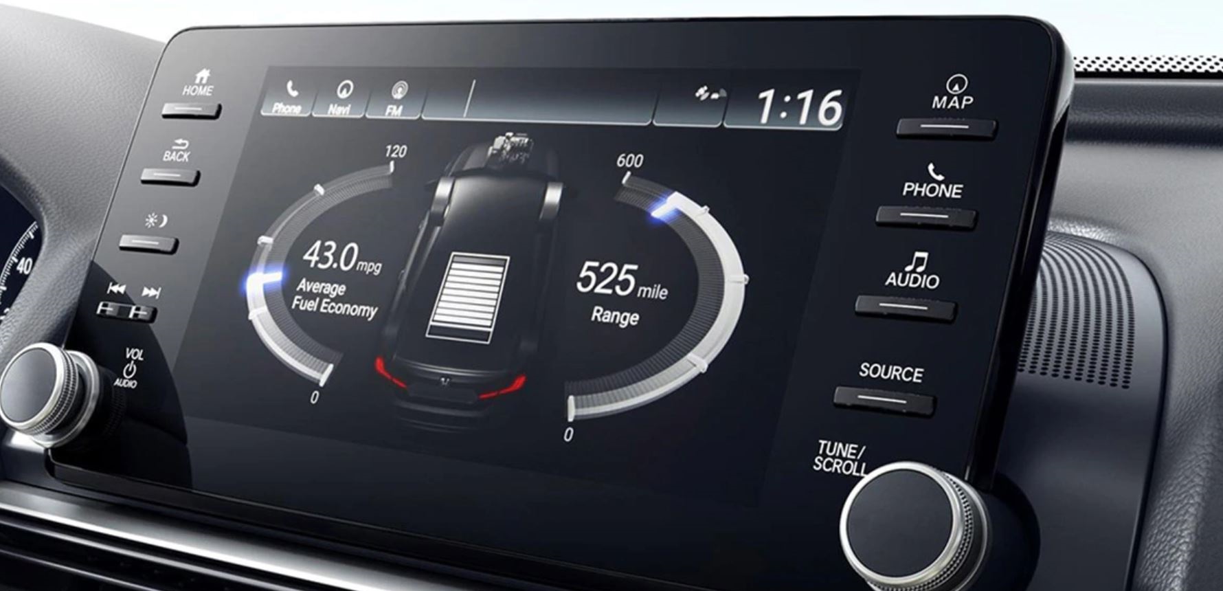 2022 Honda Accord Hybrid Display Screen