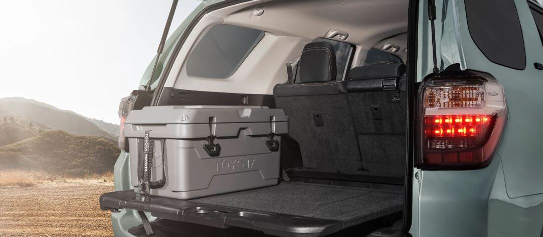 Cargo Room in the 2022 4Runner