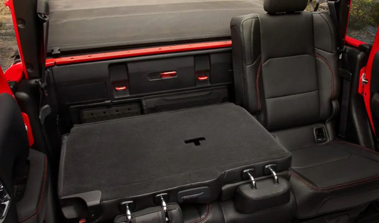 2022 Jeep Gladiator Back Row