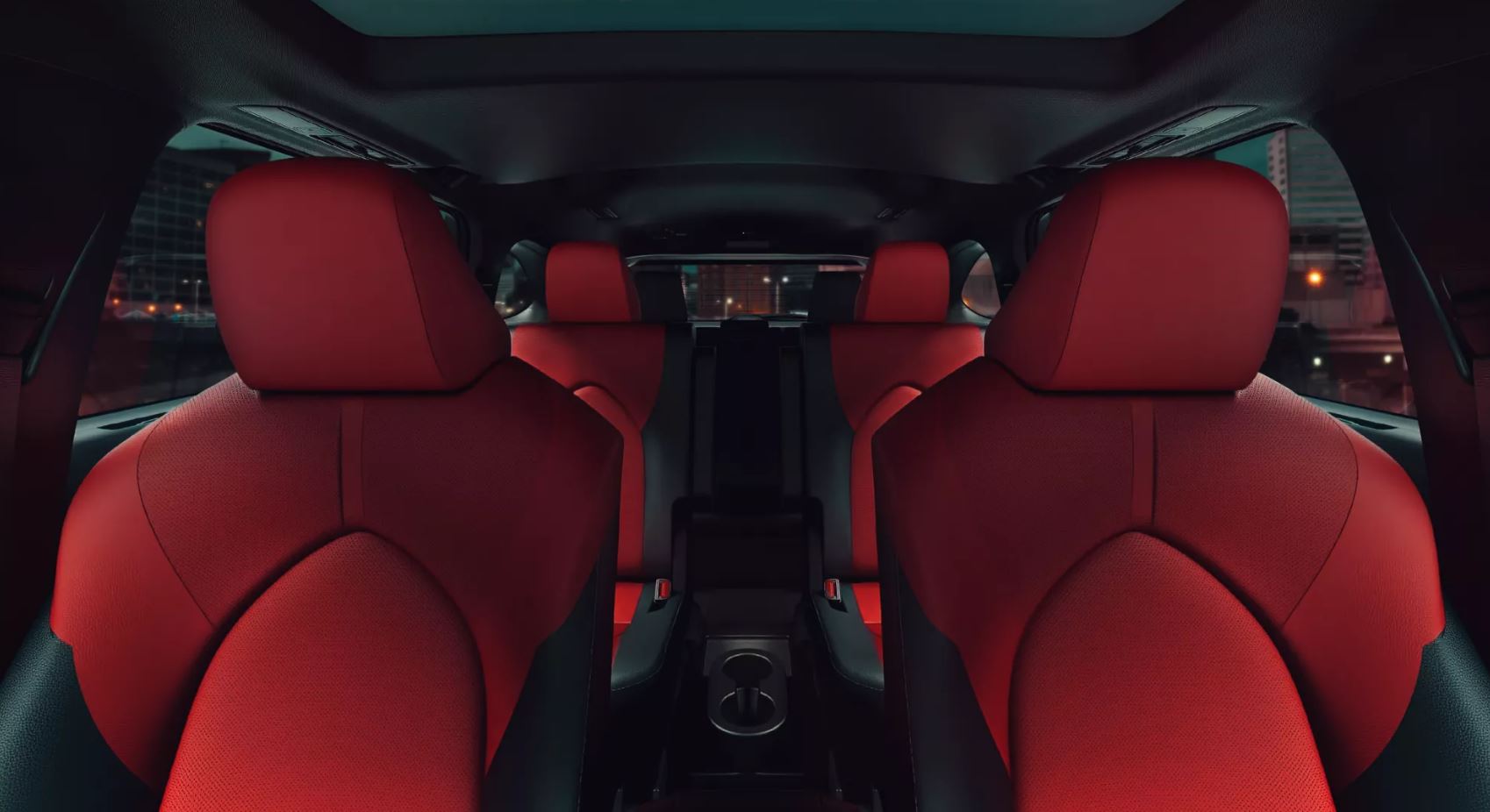 Sporty Interior of the 2022 Highlander