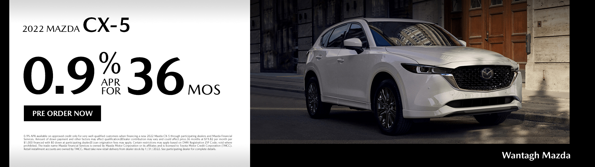 Pre Order 2022 CX5 Wantagh Mazda