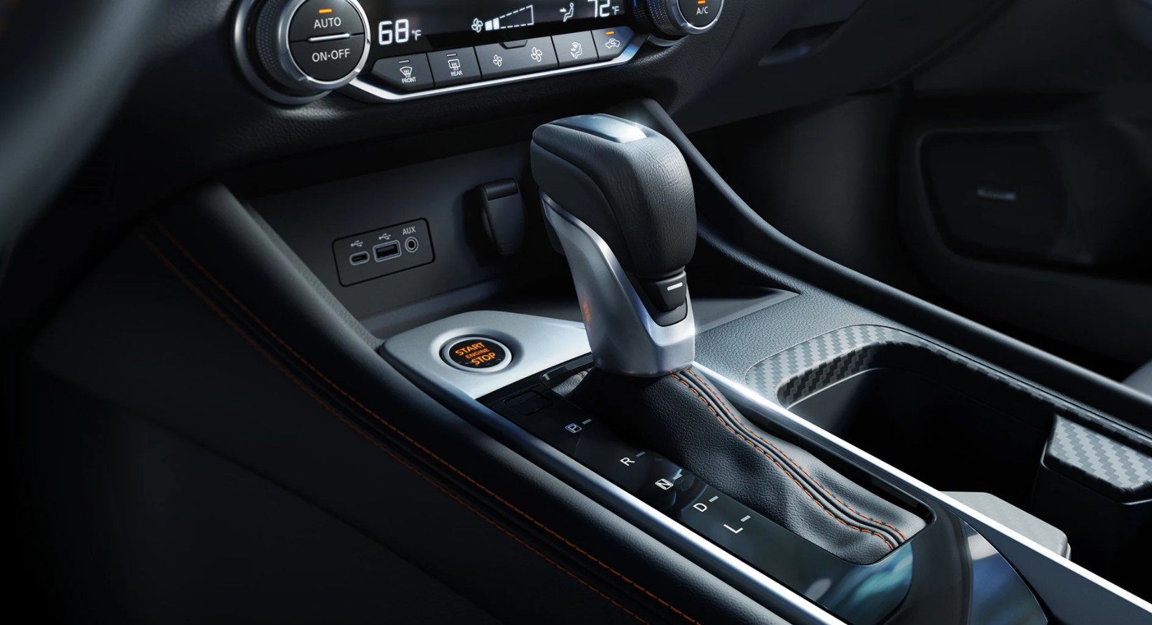 2022 Nissan Sentra Gear Selector