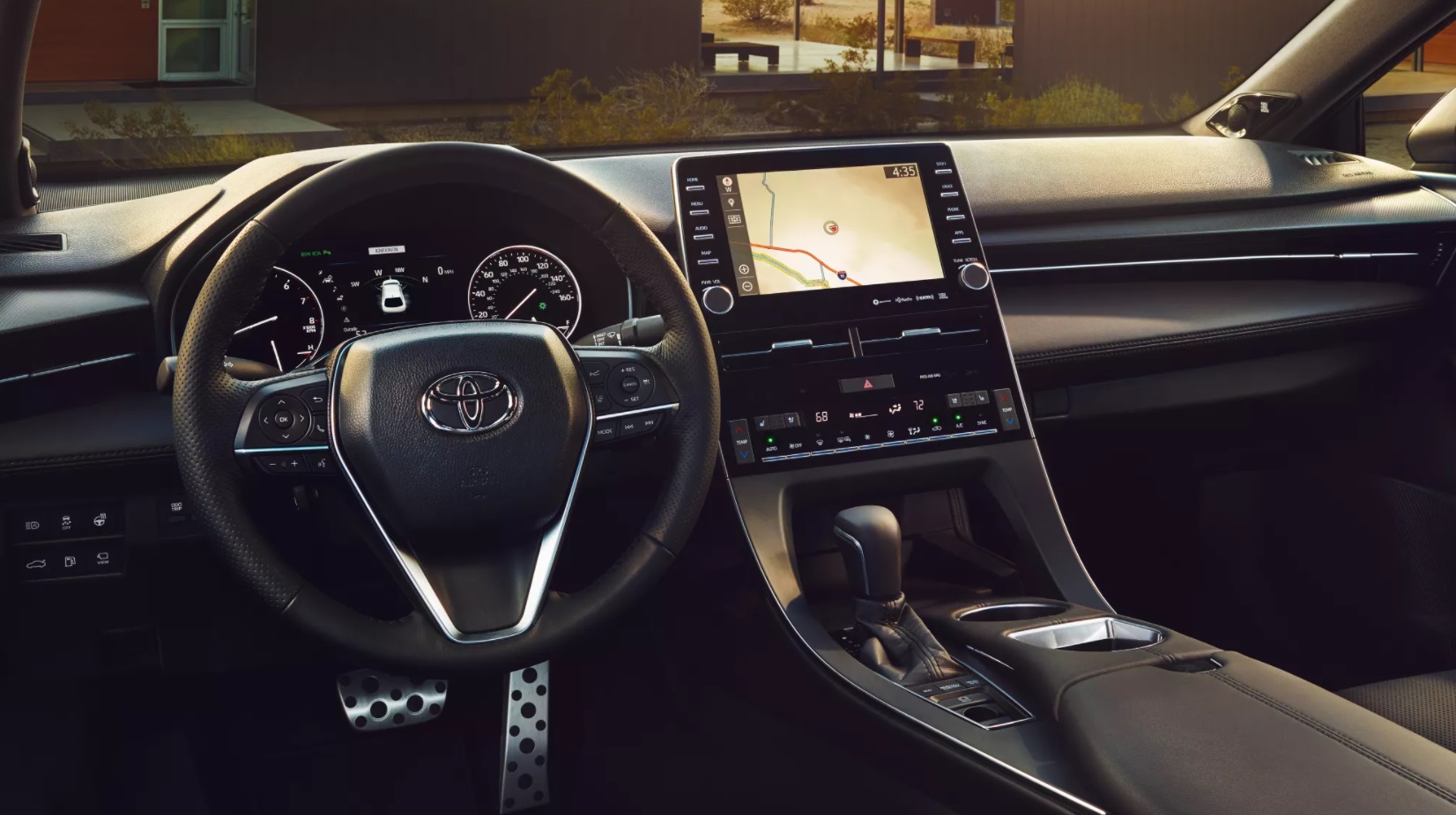 Dashboard in the 2022 Toyota Avalon Hybrid