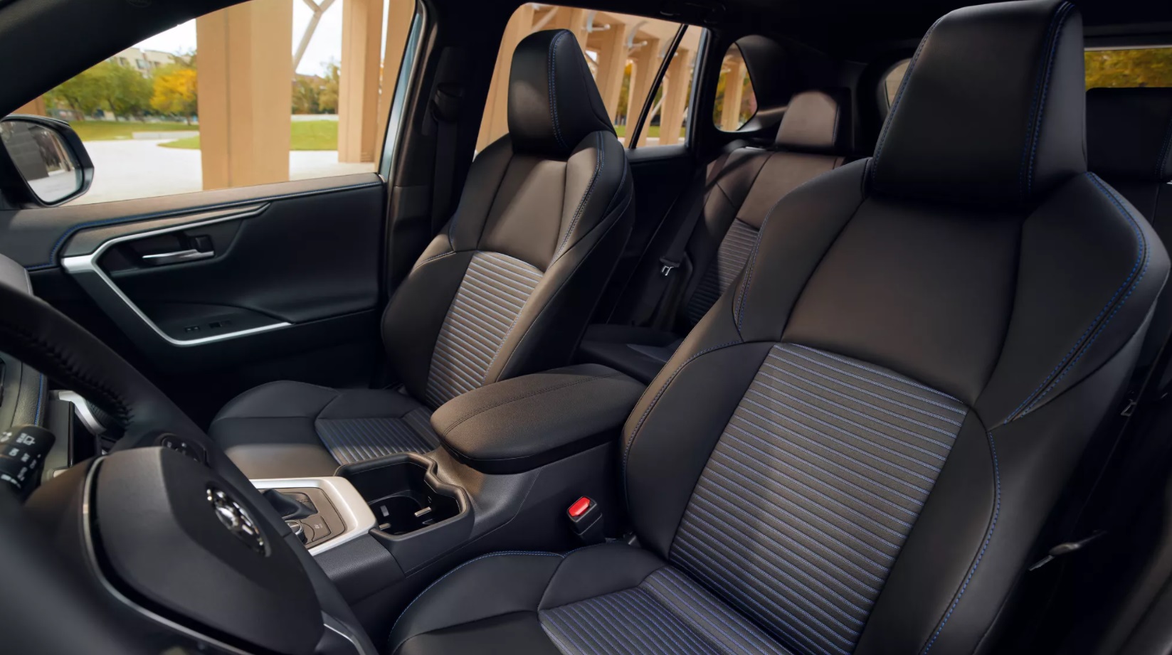 Seating in the 2022 Toyota RAV4 Hybrid
