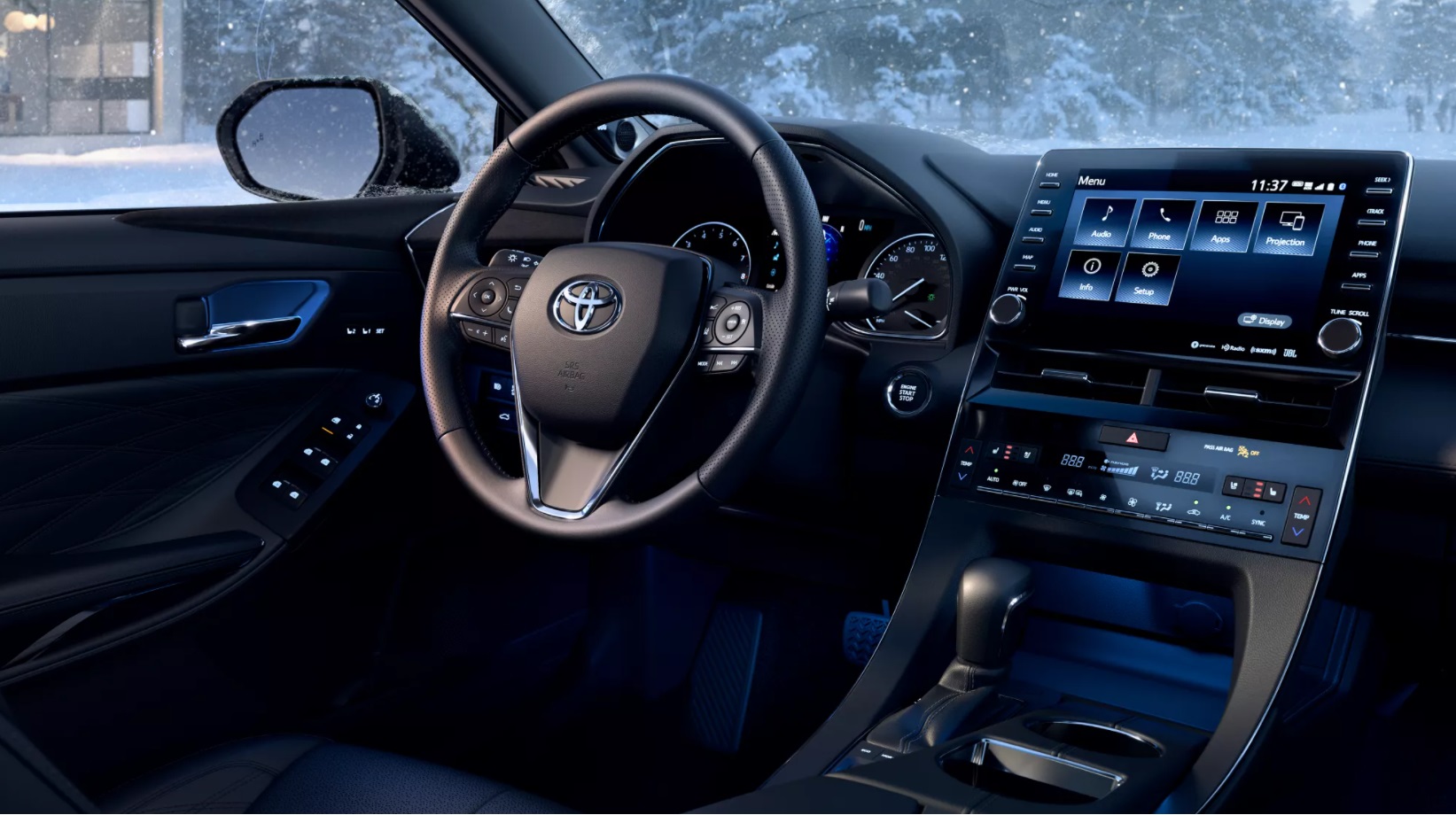 Dashboard in the 2022 Toyota Avalon Hybrid