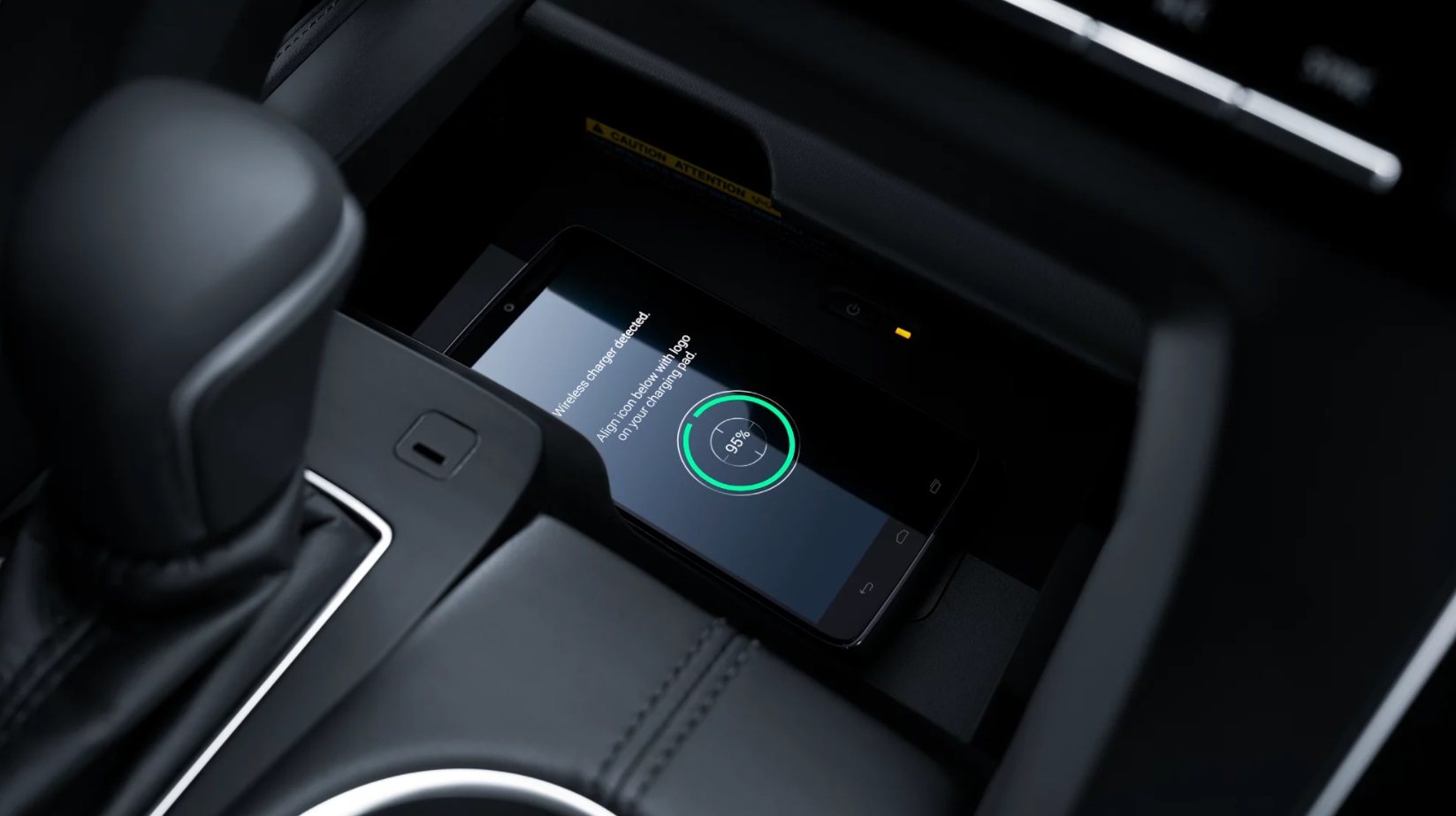 Wireless Charger in the 2022 Toyota Avalon Hybrid