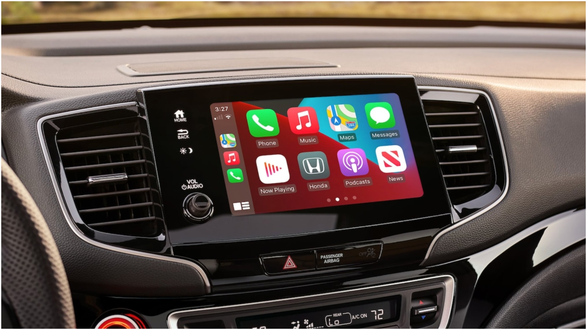 Touchscreen Display in the 2022 Honda Passport